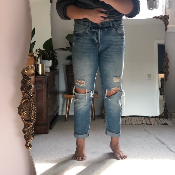 ZARA High Waisted Button Up Jeans - Picture 3 of 11